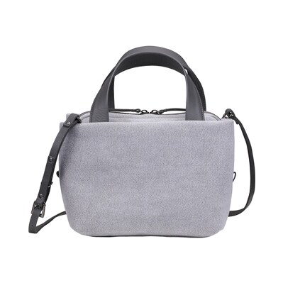 豊岡鞄 TUTUMU スエード Tore tote(S3201)ミックスグレー