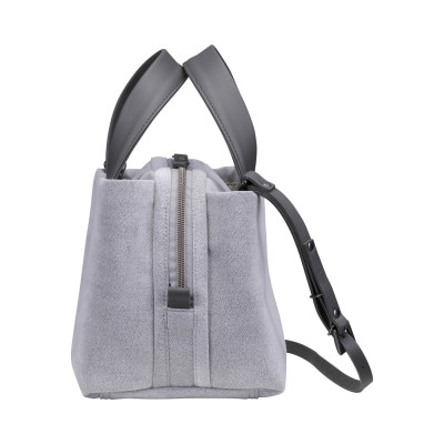 豊岡鞄　TUTUMU スエード Tore tote(S3201)ミックスグレー