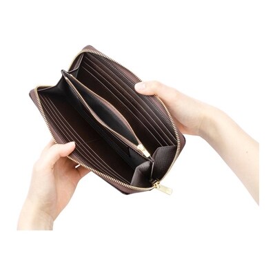 豊岡財布　YOUTA BOX ロングRZ ウォレット(YKW3)ダークブラウン