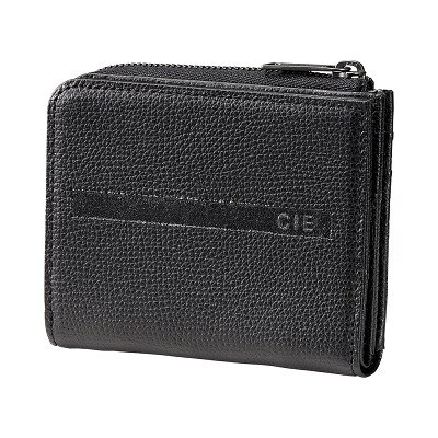 豊岡財布　CIE L字ラウンドウォレット　クラムス(072051)ブラック