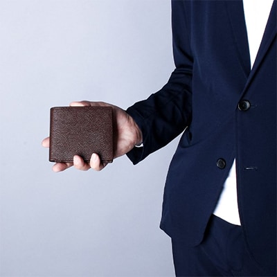 豊岡財布 craftsmanship バレキR2折ウォレット(CW002)ネイビー