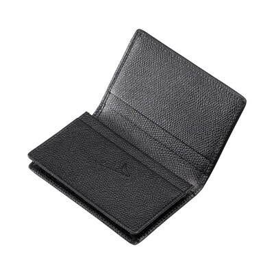 豊岡財布 craftsmanship バレキ名刺入れ(CW003)ブラック