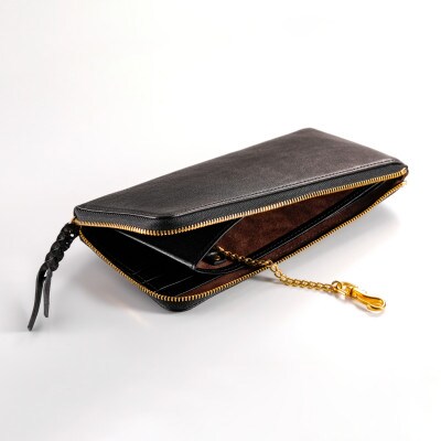 【豊岡財布】anti-mode style OLIVE Long Wallet(AW600)ブラック