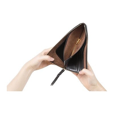 【豊岡財布】anti-mode style OLIVE Long Wallet(AW600)ブラック