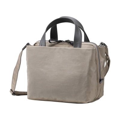 【豊岡鞄】TUTUMU tre mini boston bag(S4100)グレージュ