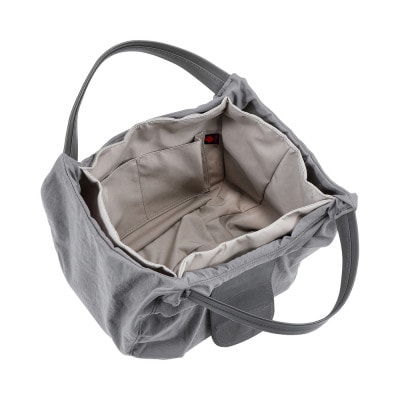 【豊岡鞄】TUTUMU BALLOON TOTE(S4200)グレー