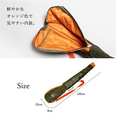 【豊岡鞄】軽量ナイロン　クラブケース　THE FEW