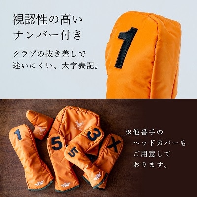 豊岡製　軽量ナイロン　ヘッドカバー#1　THE FEW