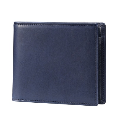 豊岡財布 craftsmanship AI二折ウォレット CW011勝色