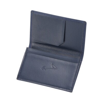 豊岡財布 craftsmanship AIカードケース CW013 勝色
