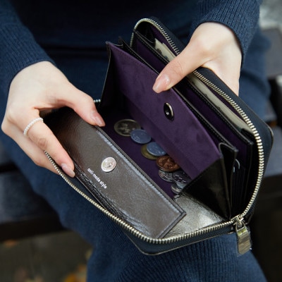 豊岡財布 anti-mode style Shimmer Chic RF Wallet AW900