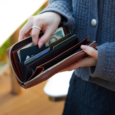 豊岡財布 anti-mode style Shimmer Chic RF Wallet AW900