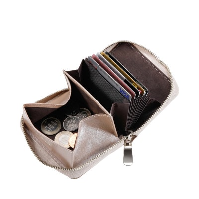 豊岡財布 anti-mode style Shimmer Chic Compact Wallet