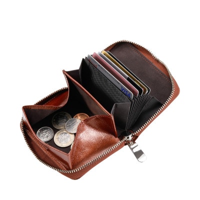 豊岡財布 anti-mode style Shimmer Chic Compact Wallet