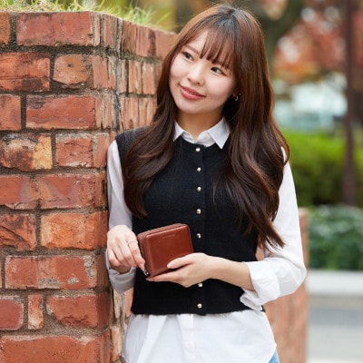 豊岡財布 anti-mode style Shimmer Chic Compact Wallet