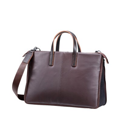 豊岡鞄 L.E.D BITES HORSE ブリーフケース B122T ブラウン