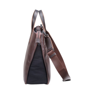 豊岡鞄 L.E.D BITES HORSE ブリーフケース B122T ブラウン