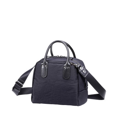 豊岡鞄 TUTUMU Mini Boston Nylon S5100 ブラック