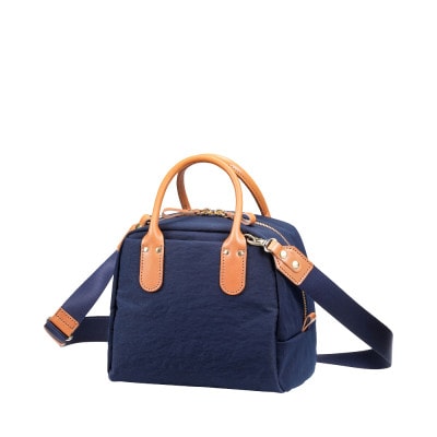 豊岡鞄 TUTUMU Mini Boston Nylon S5100 ネイビー