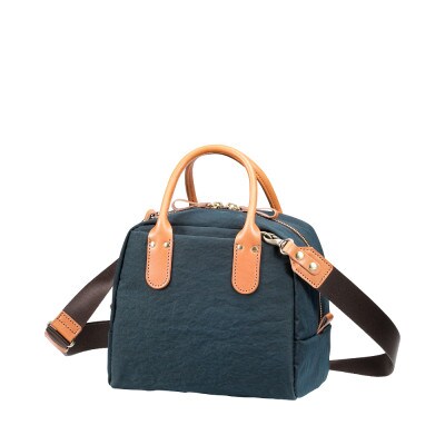 豊岡鞄 TUTUMU Mini Boston Nylon S5100 カーキ