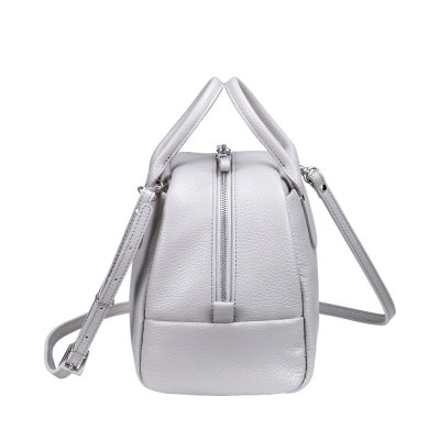 豊岡鞄 TUTUMU Mini Boston Leather S5100AD グレー