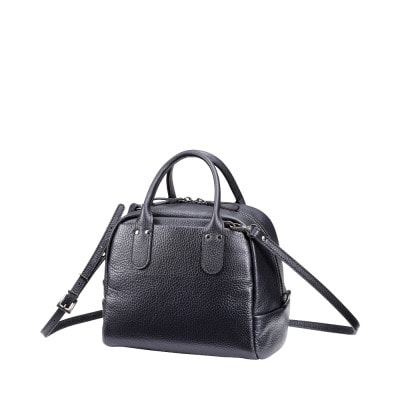 豊岡鞄 TUTUMU Mini Boston Leather S5100AD ブラック