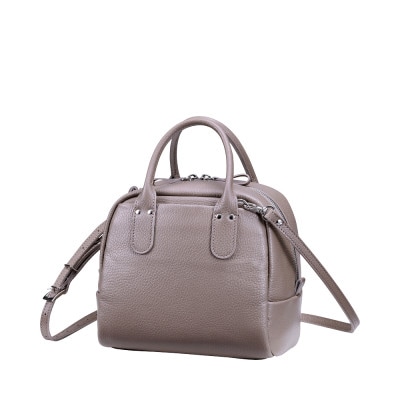 豊岡鞄 TUTUMU Mini Boston Leather S5100AD トープ