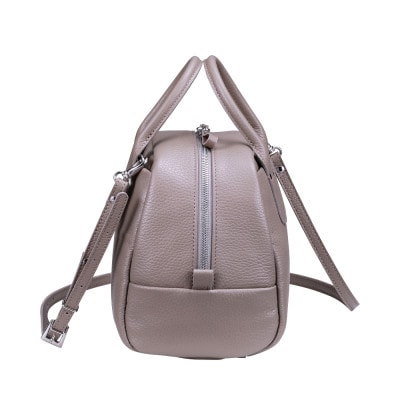 豊岡鞄 TUTUMU Mini Boston Leather S5100AD トープ