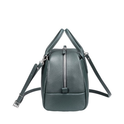 豊岡鞄 TUTUMU Mini Boston Leather S5100AD ダークグリーン