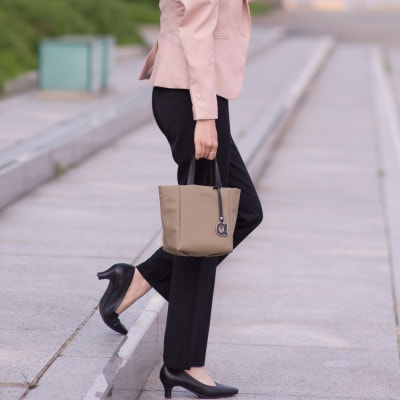 豊岡鞄 anti-mode style U.R. Mini Tote A90001 ベージュ