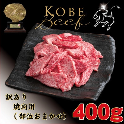 訳あり 神戸牛(神戸ビーフ) 焼き肉用 400g TYY1