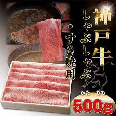 神戸牛(神戸ビーフ) しゃぶしゃぶ・すき焼き用 500g TYS2 【2026年4月より順次発送】