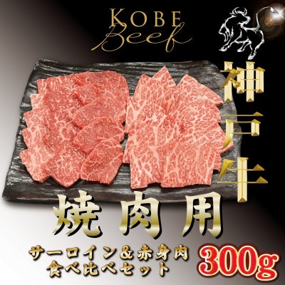 訳あり 赤身&サーロイン 食べ比べ 焼肉用 300g TYYS3