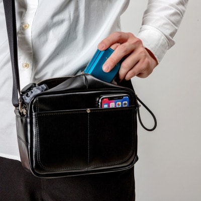 (豊岡鞄認定企業)ランドセルリメイク　横長ショルダー