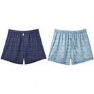 ショートトランクス(FB&PC・XL各1枚) ZIVANE メンズ下着