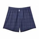 ショートトランクス(パープルチェック・M1枚) ZIVANE メンズ下着