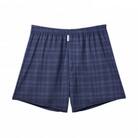 ショートトランクス(パープルチェック・XL2枚) ZIVANE メンズ下着