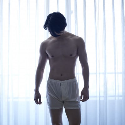 ショートトランクス(Ivory・XL1枚) ZIVANE メンズ下着