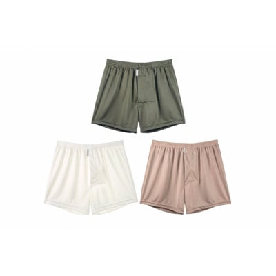 ZIVANE 3枚セット L ショートトランクス 081012 メンズ下着 締め付け感のない