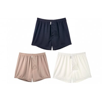ZIVANE 3枚セット L ショートトランクス 091012 メンズ下着 締め付け感のない