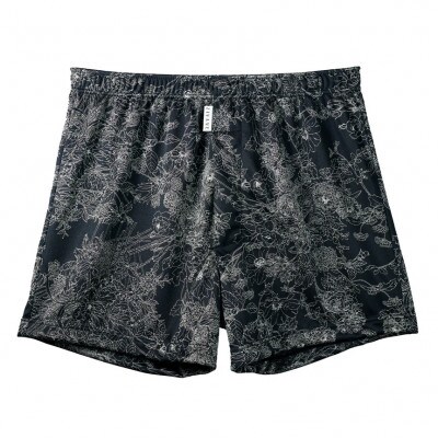 ショートトランクス(Botanical Black・L1枚) ZIVANE メンズ下着