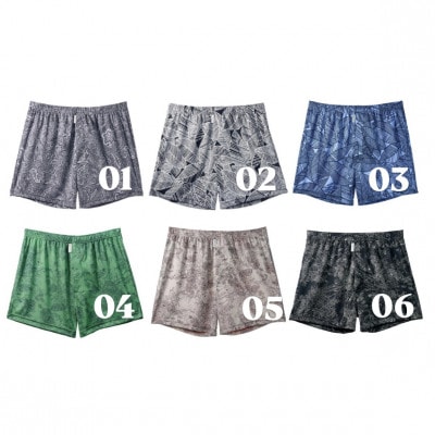 ZIVANE 2枚セットE (M) ショートトランクス 0106 メンズ下着 締め付け感のない