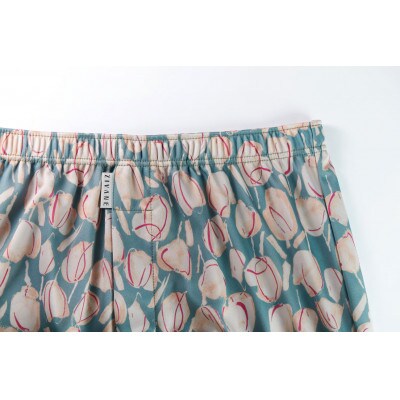 ショートトランクス(HGray&TGreen・L各1枚) ZIVANE メンズ下着