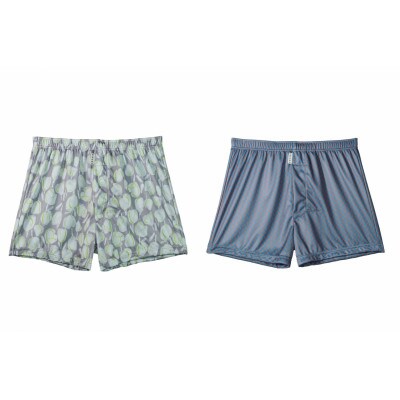 ショートトランクス(HGray&TGray・L各1枚) ZIVANE メンズ下着