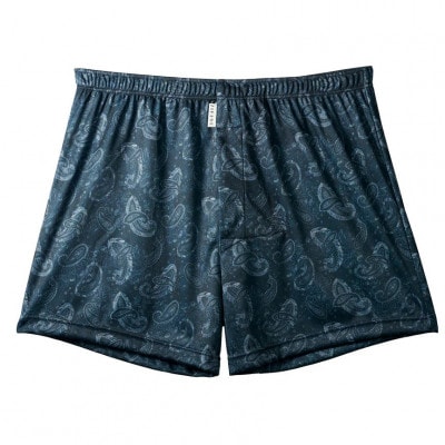 ショートトランクス(Navy Paisley・L1枚) ZIVANE メンズ下着
