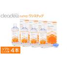 コンタクト洗浄液クリアデュー ハイドロ ワンステップ 4箱　約4か月分