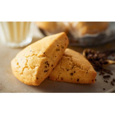 グルテンフリー 低糖質スイーツ カカオニブ入りプロテインスコーン 8個