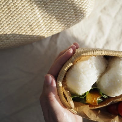 【柳行李】「MUSUBU」Mサイズ 最高級 豊岡杞柳細工