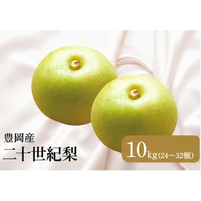 二十世紀梨「豊岡なし」10kg(24～32個)
