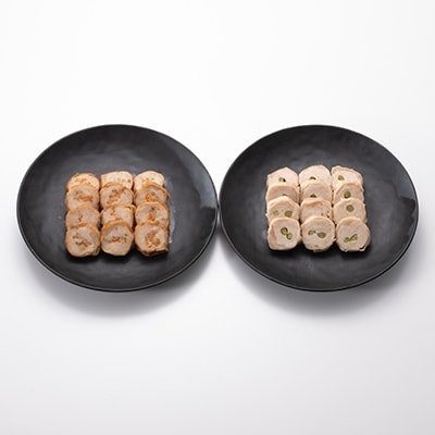 チキン巻物セット12カット17g×12枚×2種類
